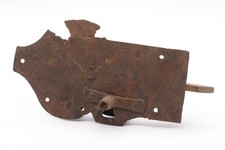 Großes antikes Kastenschloss