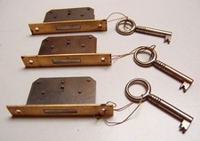 Einsteckschloß  3 Stück