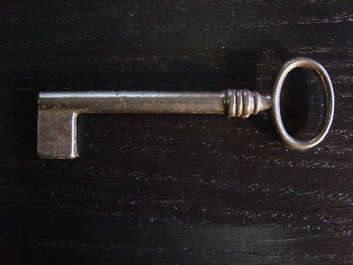 Schlüsselrohling eisen mit - eisen,