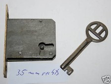 Einsteckschloß,Schloss,3,5 cm